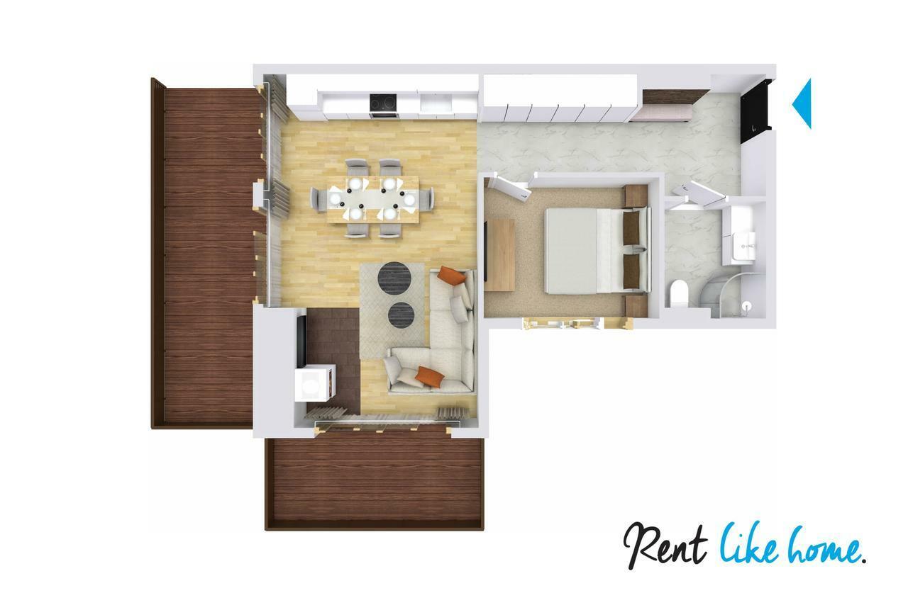Rent Like Home - Goszczynskiego II Zakopane Bagian luar foto